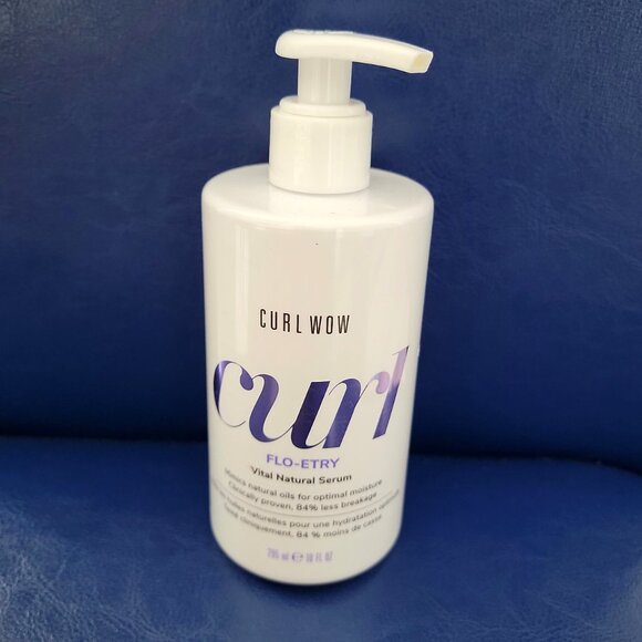 Curl Wow Curl Flo-etry Vital Natural Serum NEW Full Bottle - Picture 3 of 12